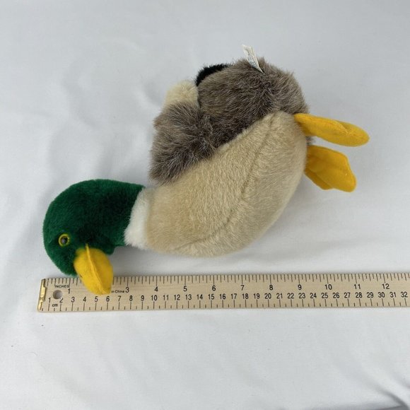 Genich Int'l Mallard Duck 10" Plush Stuffed Animal Toy Vintage RARE - Picture 7 of 7